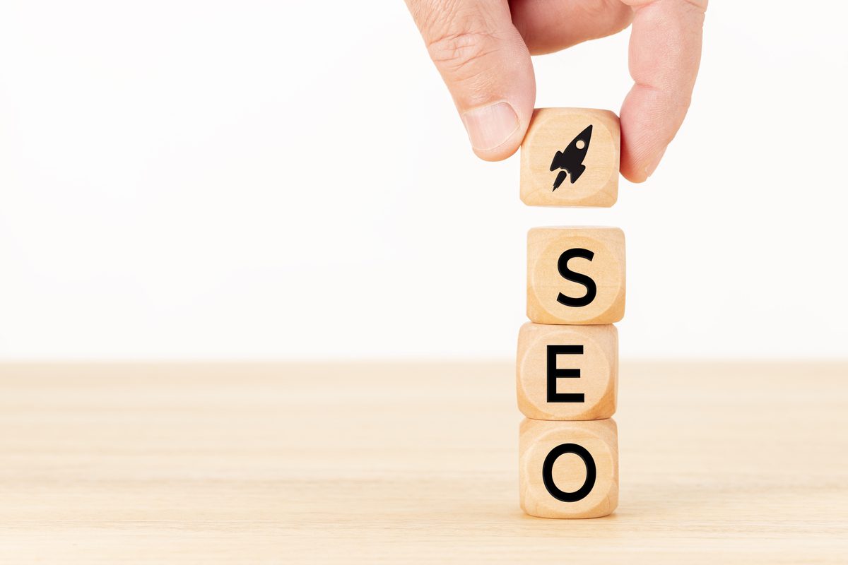 Seo Or Search Engine Optimization Concept Copy Space