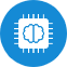 AI chip icon