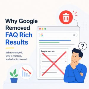 Why Google Removed FAQ Rich Results